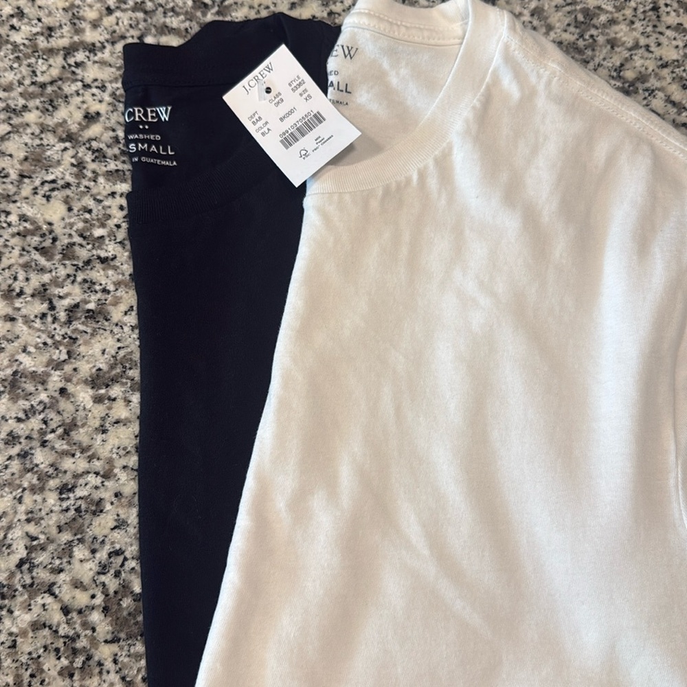 2 New J.Crew Tee Shirts